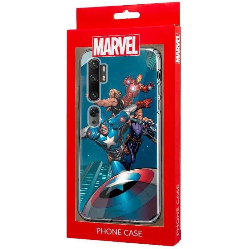 Capa Cool para Xiaomi Mi Note 10 / Mi Note 10 Pro License Marvel Avengers