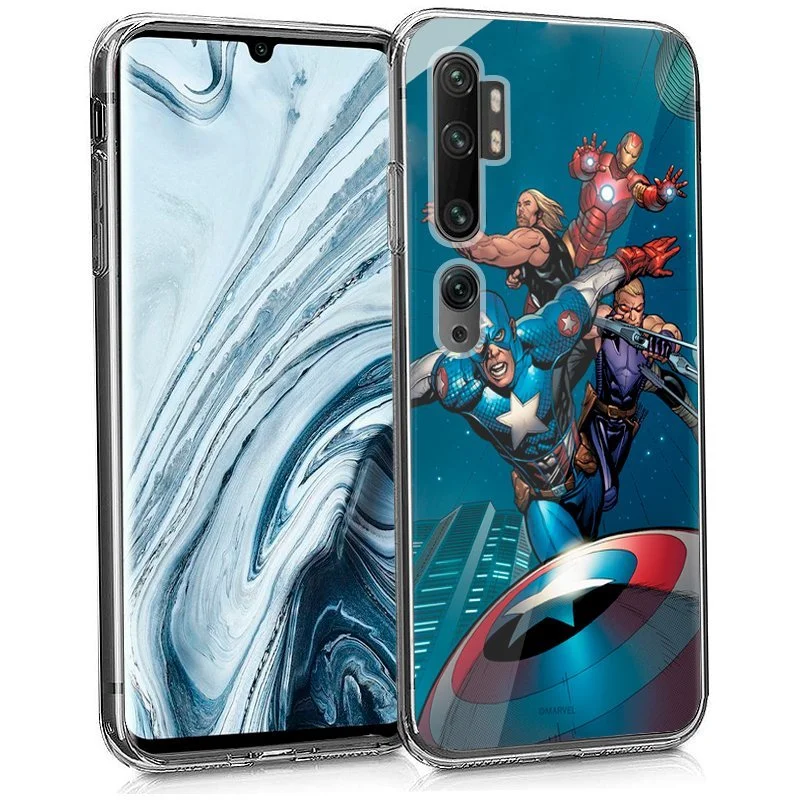 Capa Cool para Xiaomi Mi Note 10 / Mi Note 10 Pro License Marvel Avengers