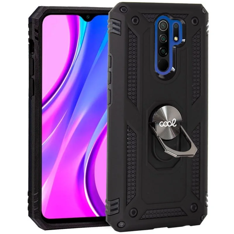 Carcasa Cool para Xiaomi Redmi 9 Hard Anilla Negro