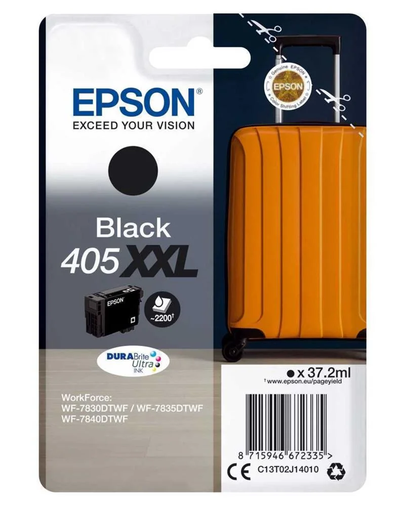 Epson Tinteiro Preto 405xxl Wf-38xx/48xx