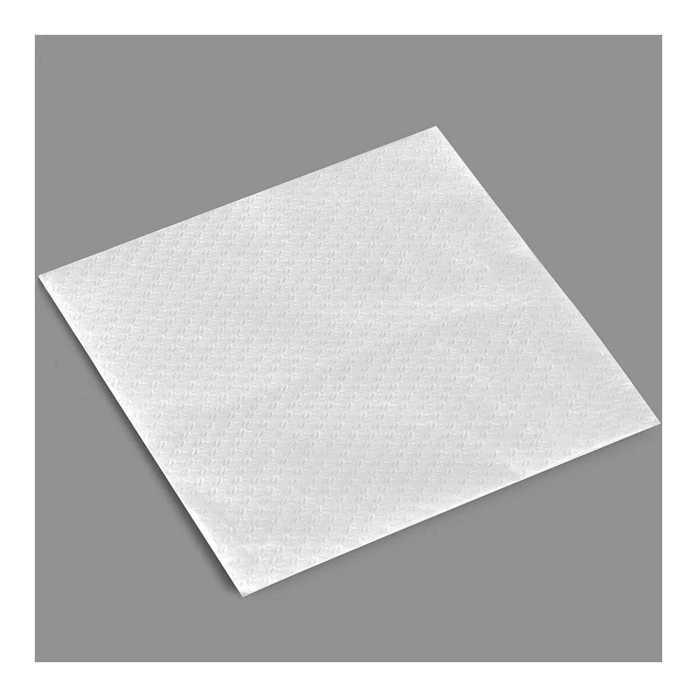 Saco com 80 Guardanapos Brancos de Papel de 1 Capa 30x30cm
