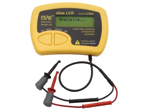 Analisador de Componentes Passivos Lcr40