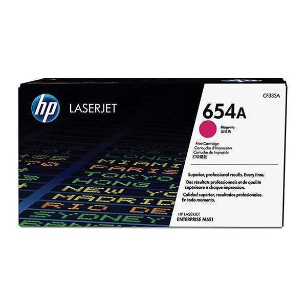 T&oacute;ner Original Hp 654a Magenta