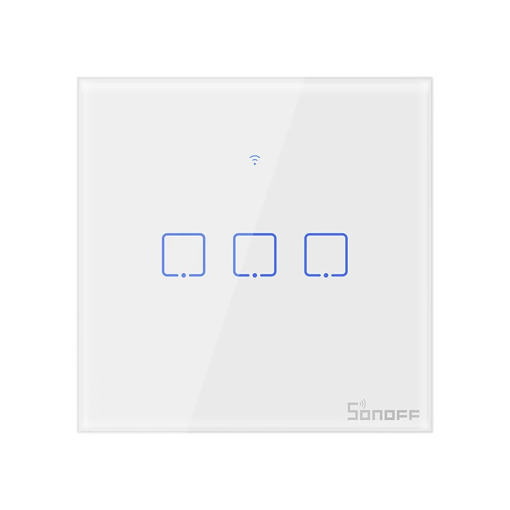 Interruptor Inteligente Wifi Sonoff T0 Eu Tx