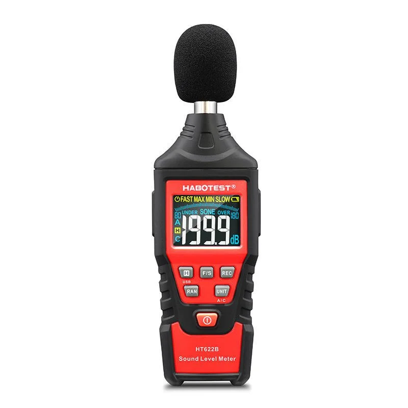 Medidor de Decibeis Digital Habotest Ht622b Usb