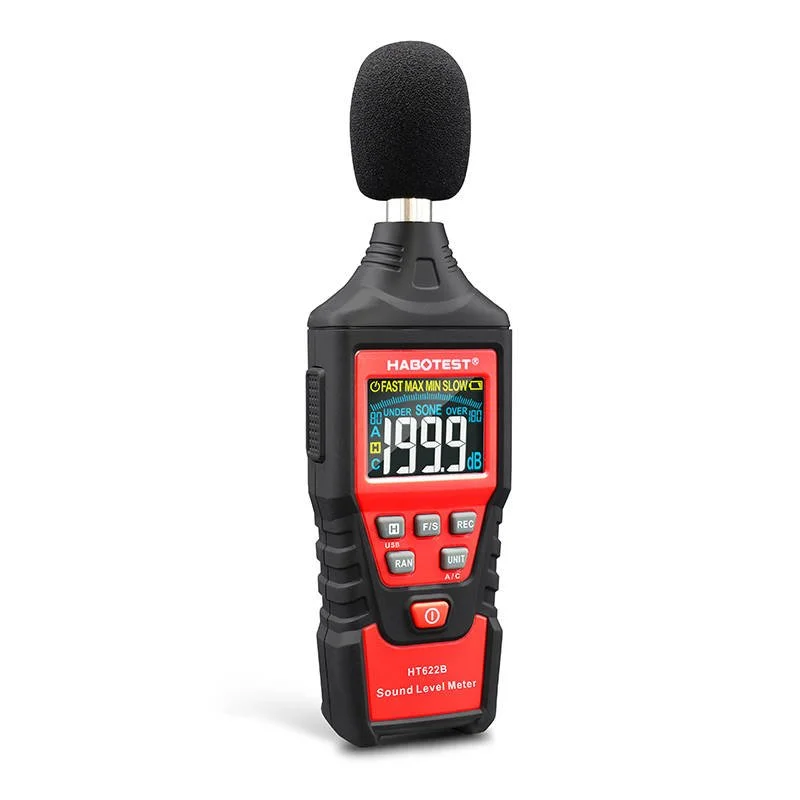 Medidor de Decibeis Digital Habotest Ht622b Usb