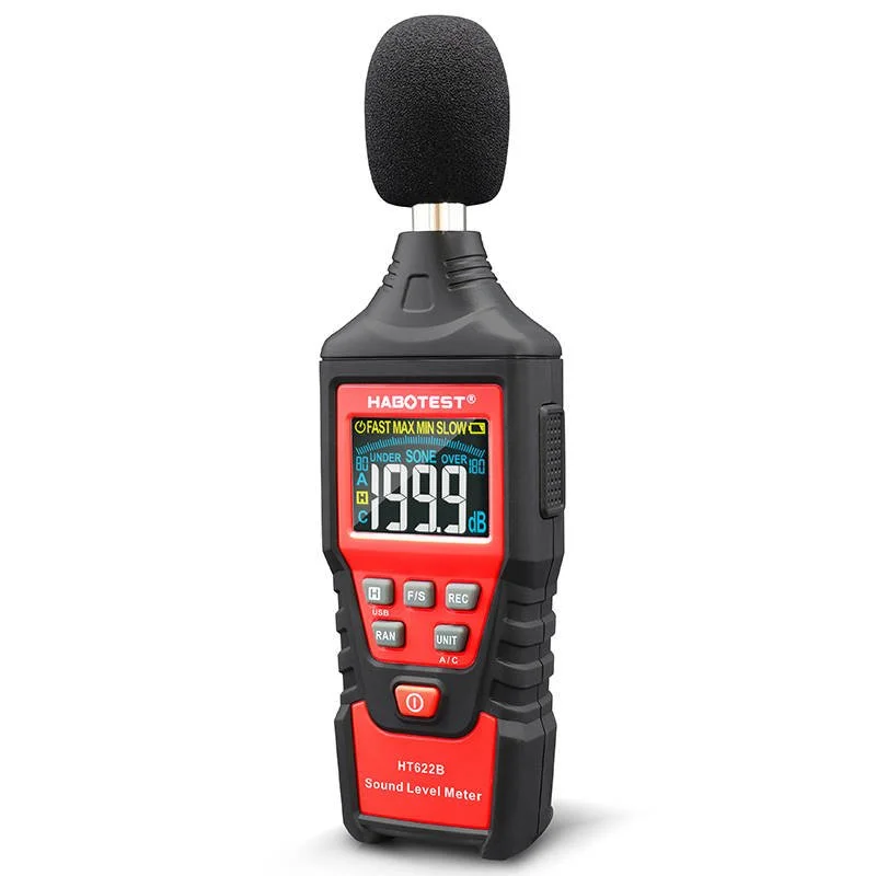 Medidor de Decibeis Digital Habotest Ht622b Usb