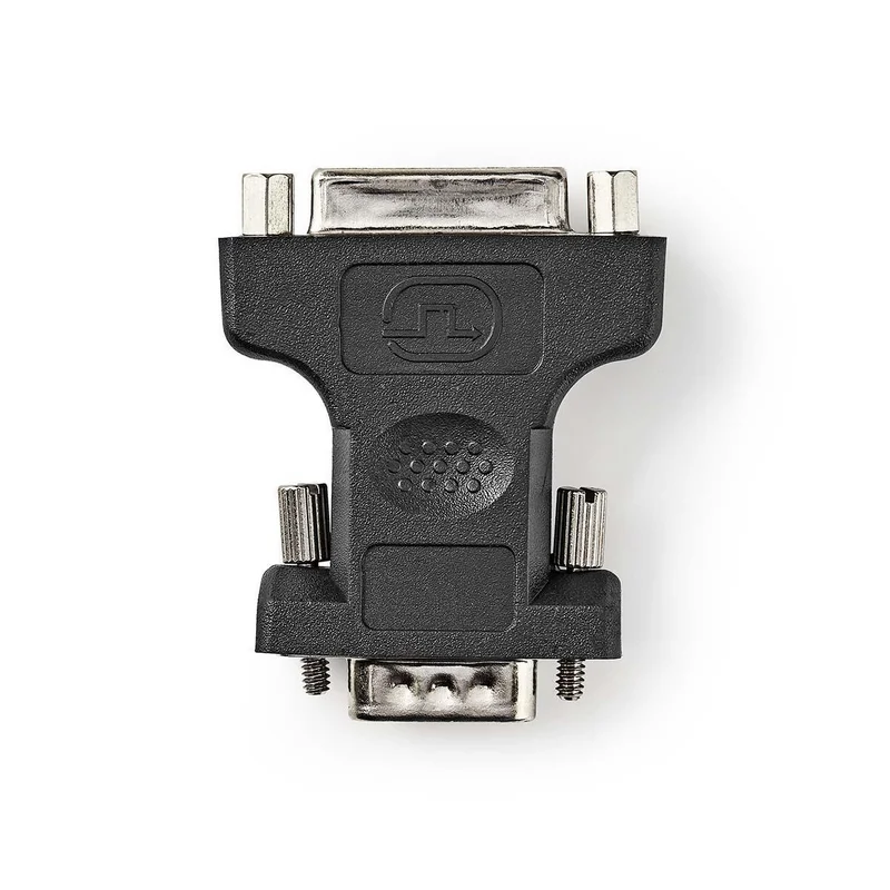 Adaptador Vga - Dvi Macho De Vga - Femea De Dvi.