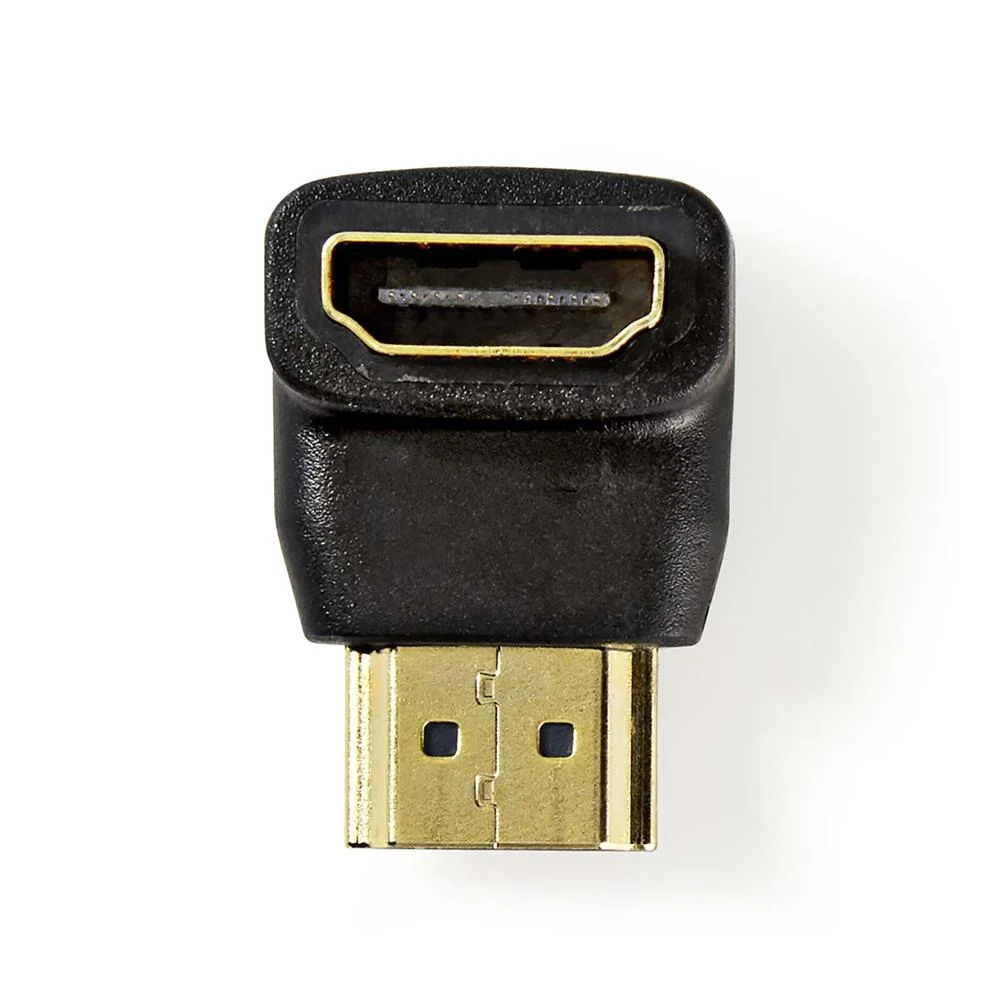 Adaptador Hdmi Em &Acirc;ngulo De 90 &deg; Ficha Hdm.