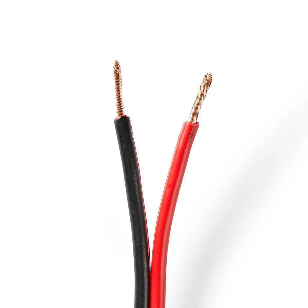 Cable de Altavoz | 2x 2,50 Mm2 | 100 M | Carrete .