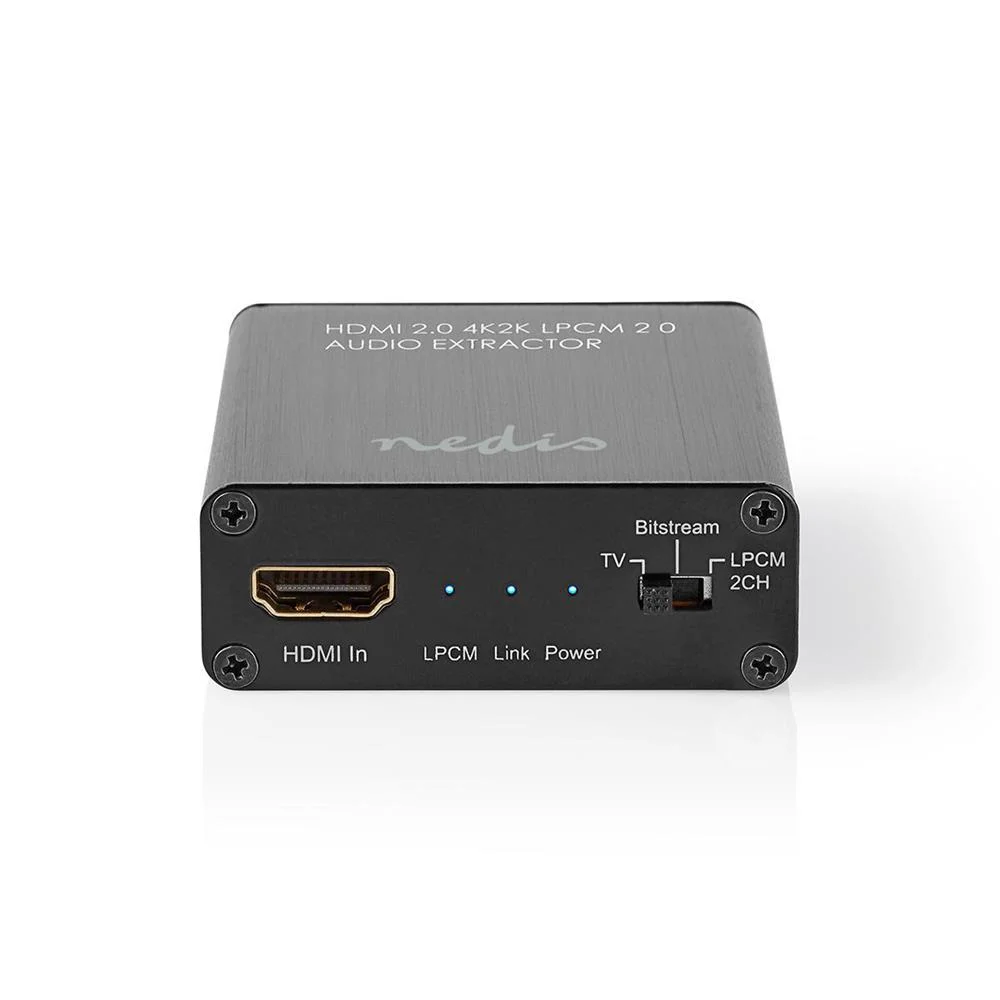 Extrator de &Aacute;udio Hdmi Nedis Digital e Stereo