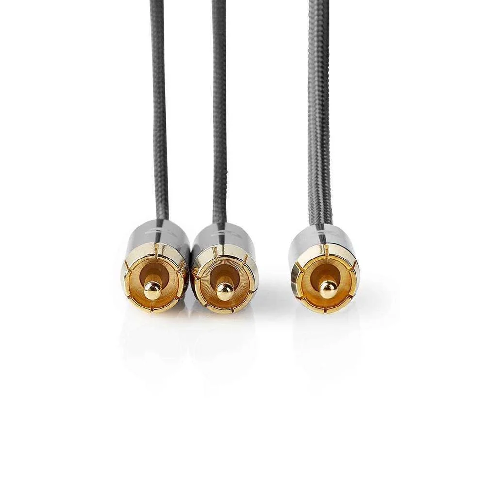 Cabo Do Subwoofer Macho Rca - 2X Macho Rca 3..