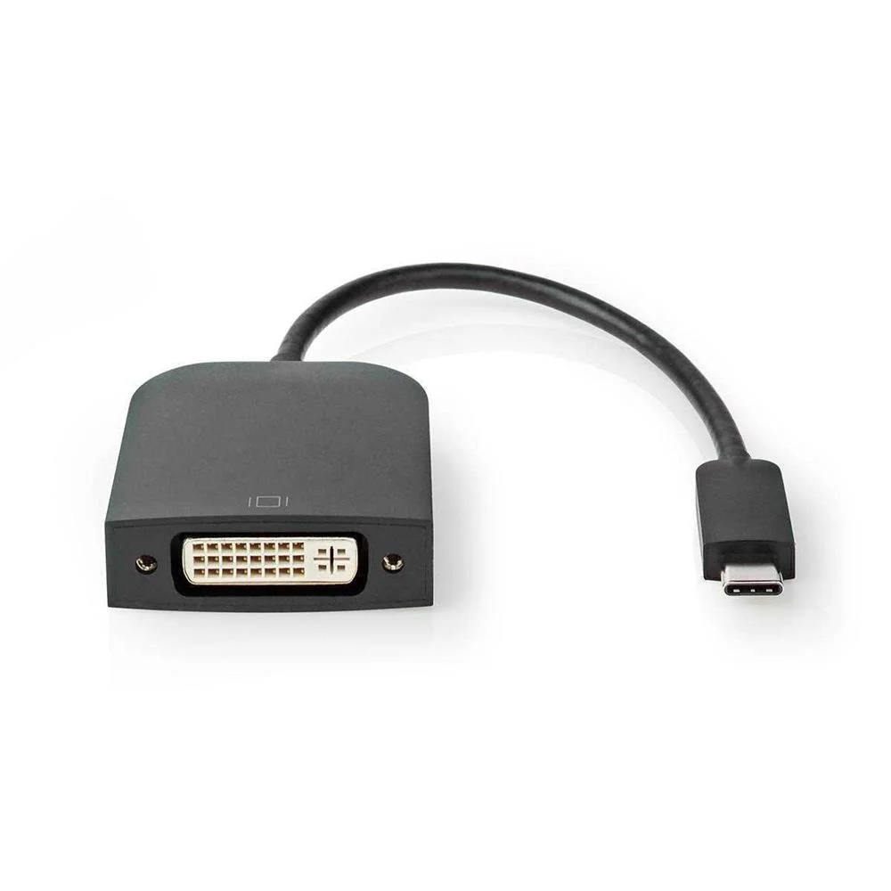 Adaptador Usb-C 3.2 para Dvi-D 24+1 F&ecirc;mea