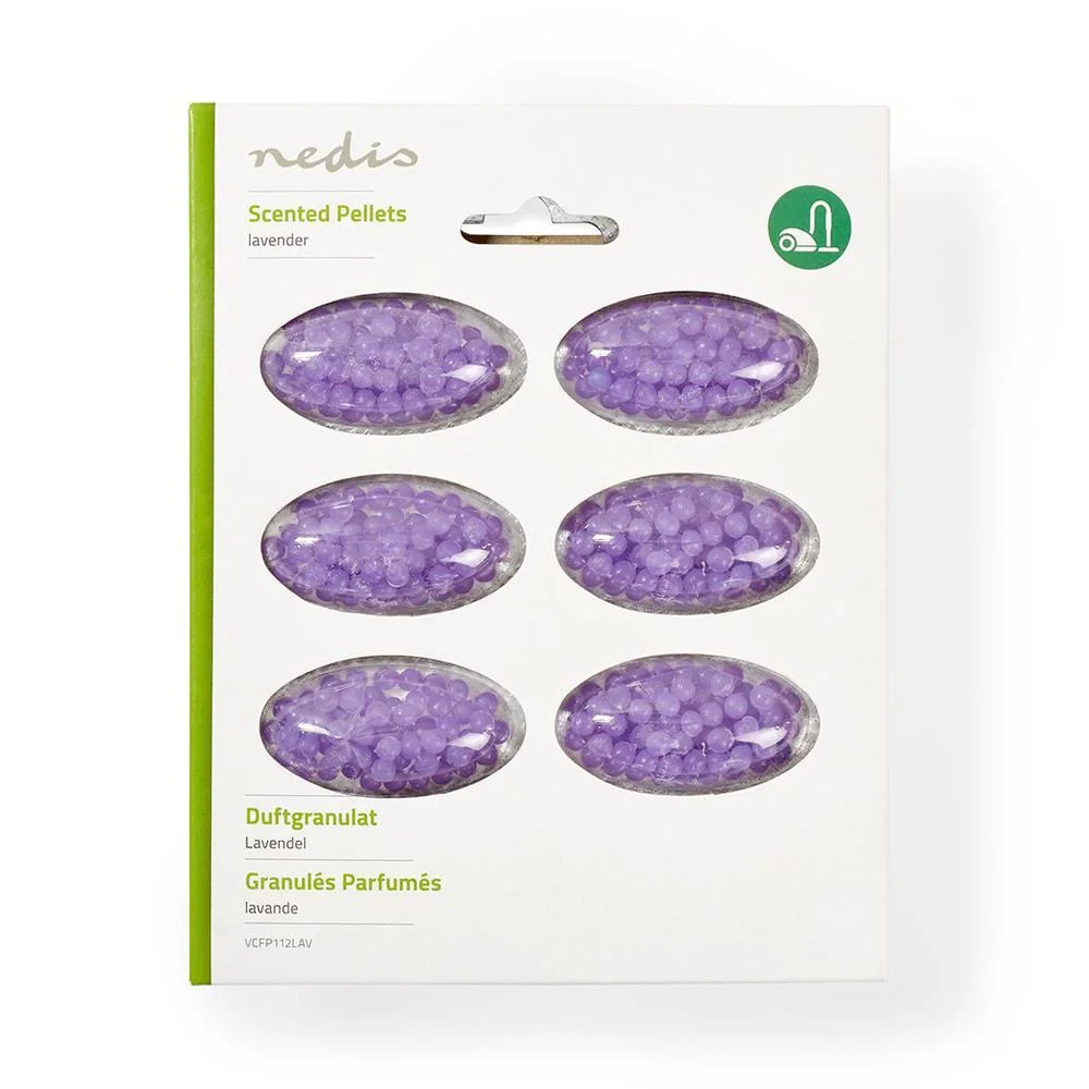 P&eacute;rolas Perfumadas para Aspirador Lavanda 6 P.