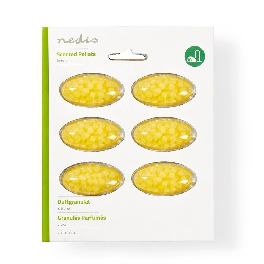 P&eacute;rolas Perfumadas para Aspirador Lim&atilde;o 6 Pe&ccedil;.