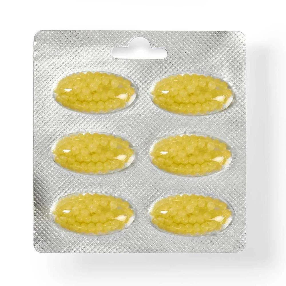 P&eacute;rolas Perfumadas para Aspirador Lim&atilde;o 6 Pe&ccedil;.