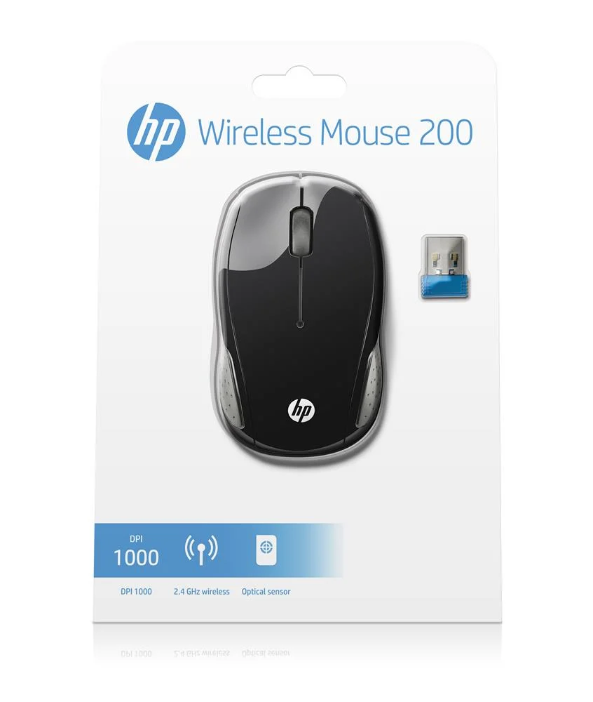 Rato Sem Fios Hp 200 