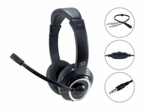 Polona Stereo Headset - Inclui o Adaptador de Sep.