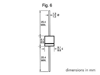 Diodo 6a - 600v