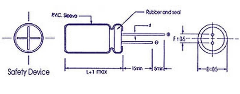 Elco Radial 1000&micro;f / 35v