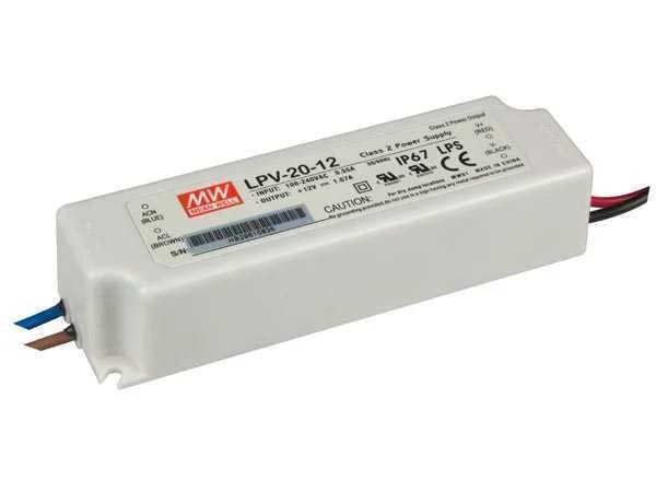 Fuente de Alimentaci&oacute;n - Salida &Uacute;nica - 20w - .