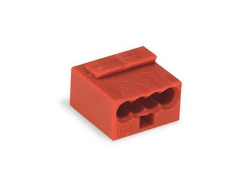 Conector Micro Push-Wire para Caixas de Jun&ccedil;&atilde;o 4-.