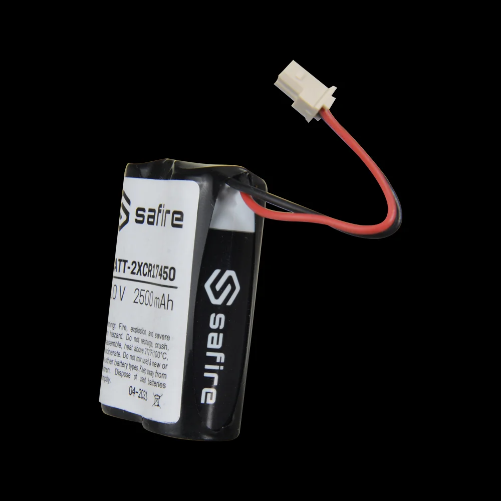 Bateria Litio CR17450 / 4/5A / CR8L - SAFIRE