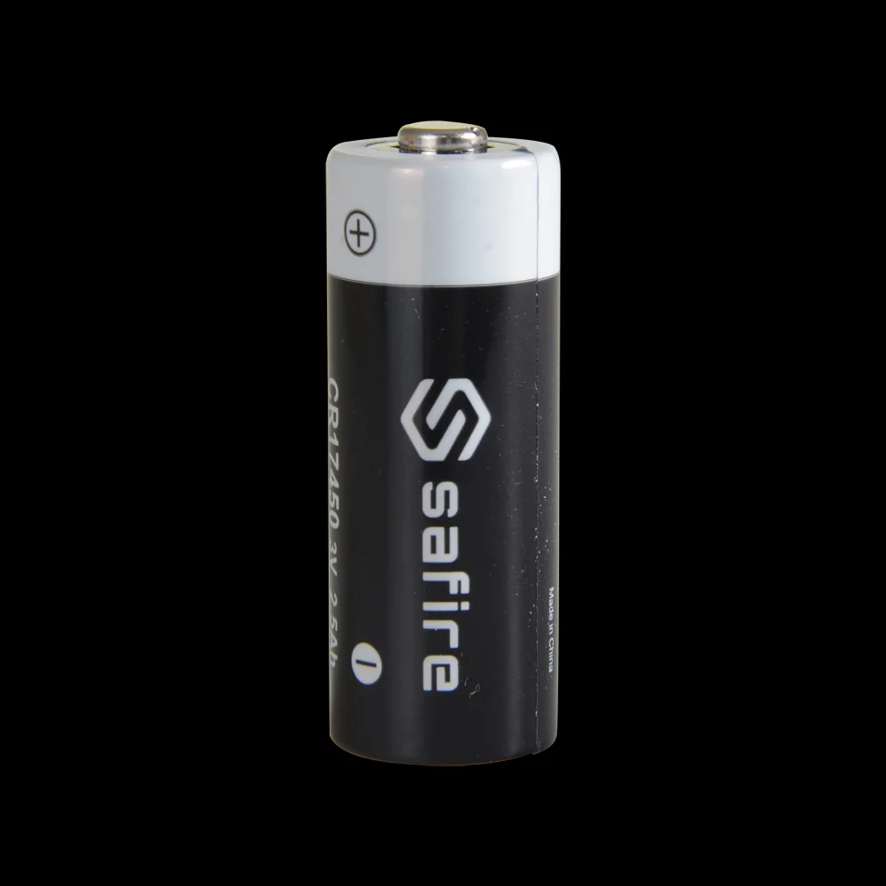 Safire - Pilha Cr17450 / 4/5a / Cr8l - Litio - Tens&atilde;o 3 V - Capacidade Nominal 2500 Mah - Compat&iacute;vel