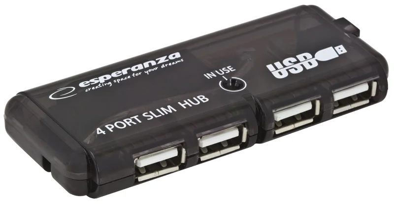 Hub usb 2.0 C/ 4 Portas usb