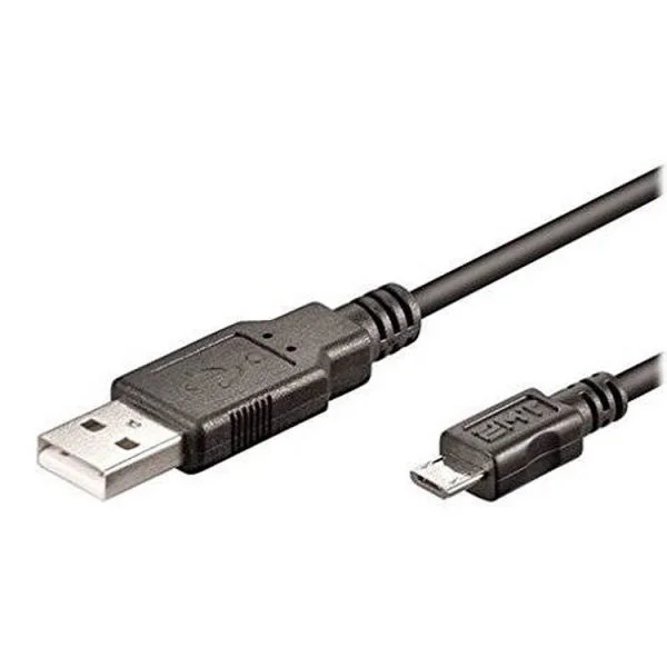Cabo Ewent Ec1020 Usb 2.0 Type a Macho > Micro Usb Macho 1.8m Preto