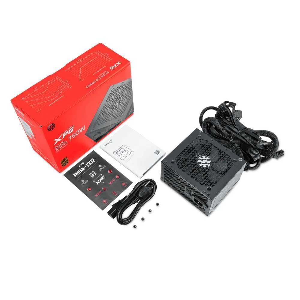 Fonte de Alimenta&ccedil;&atilde;o Gaming XPG Pylon 650 W