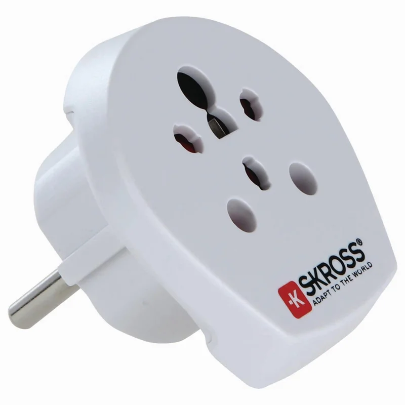 Adaptador de Viagem &Iacute;ndia / Israel / Dinamarca Pa.