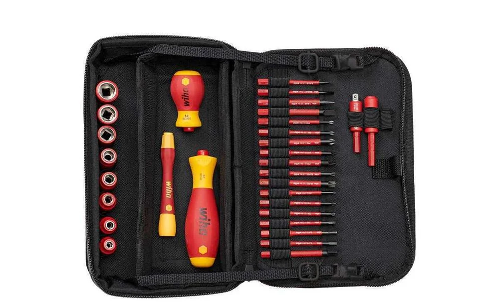 Wiha Tool Set Slimvario&reg; Electric Mixed - 31 Pcs In Functional Bag
