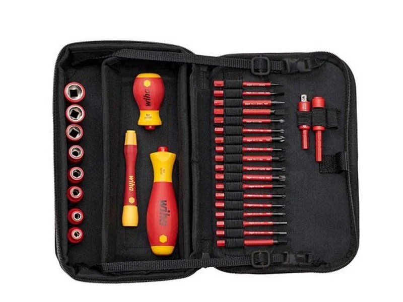 Wiha Tool Set Slimvario&reg; Electric Mixed - 31 Pcs In Functional Bag
