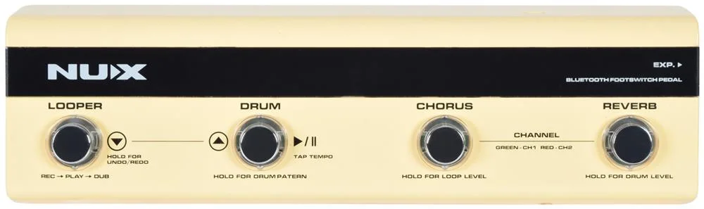 Pedal Nux Nmp-4 Para Amplificador Stageman Ac50