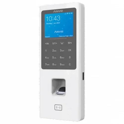 Leitor biom&eacute;trico aut&oacute;nomo ANVIZ - Impress&otilde;es dig.
