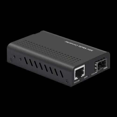 Conversor de M&iacute;dia - 1x Ethernet Rj45 - 1x Sfp - Fast Ethernet - 10/100 Base-Tx - Tamanho Reduzido
