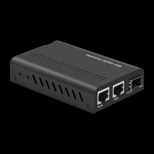 Converter de Medios - 2x Ethernet Rj45 - 1x Sfp -.
