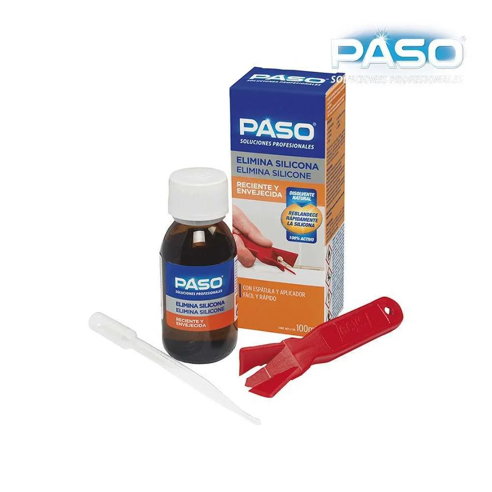 Removedor De Silicone Profissional Paso 100ml