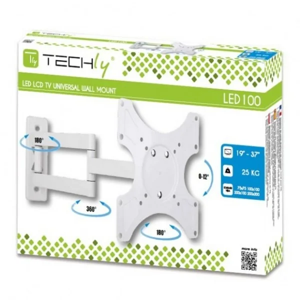TECHLY ICA-LCD-2903WH, 94 CM (37"), 75 X 75 MM, 2.