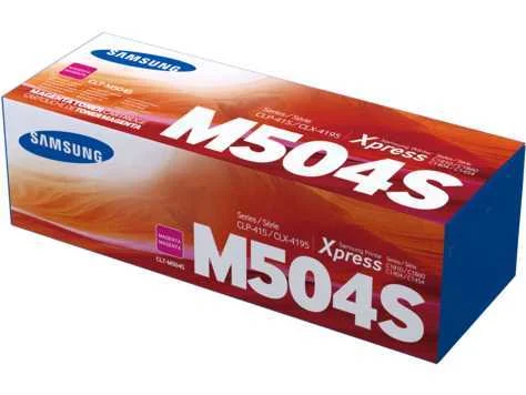 Samsung Toner Clt-M504s F?r Clp-415/Clx-4195 Magenta (Clt-M504s/Els) (Su292a)