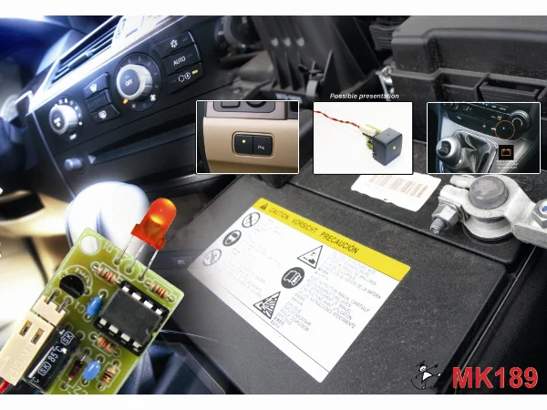 Monitor para Bater&iacute;a de Coche 12v