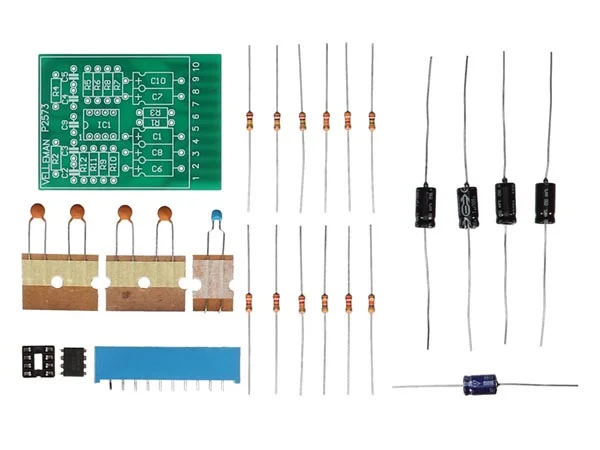 Pr&eacute;-Amplificador Est&eacute;reo Corrector Riaa
