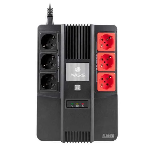 Sai Offline Ngs Fortress Bunker/ 600va-360w/ 6 Sa.