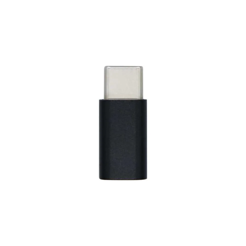 Adaptador Usb-C 2.0 a Micro Usb-B Aisens Negro