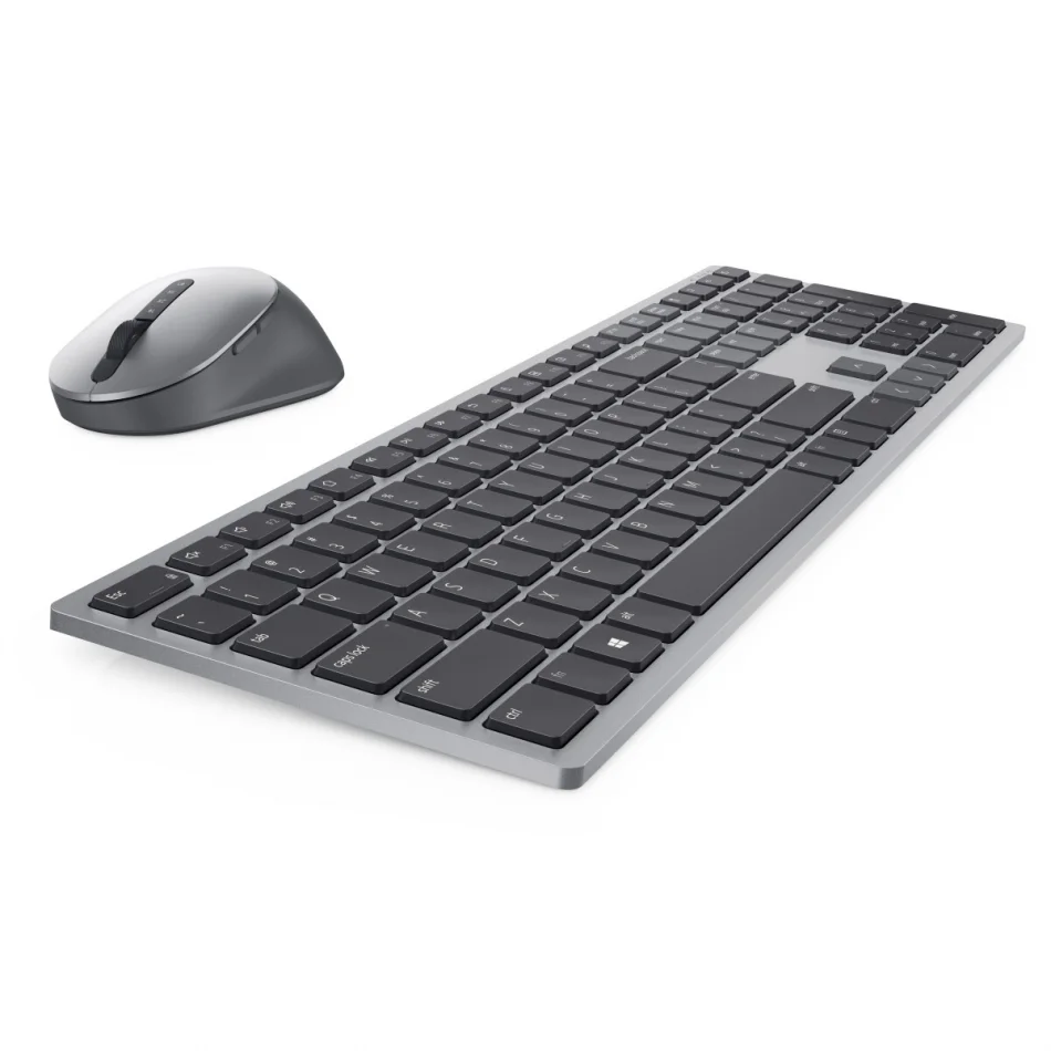 Pack Teclado + Rato Wireless Bluetooth Cinzento/Tit&acirc;nio - Dell