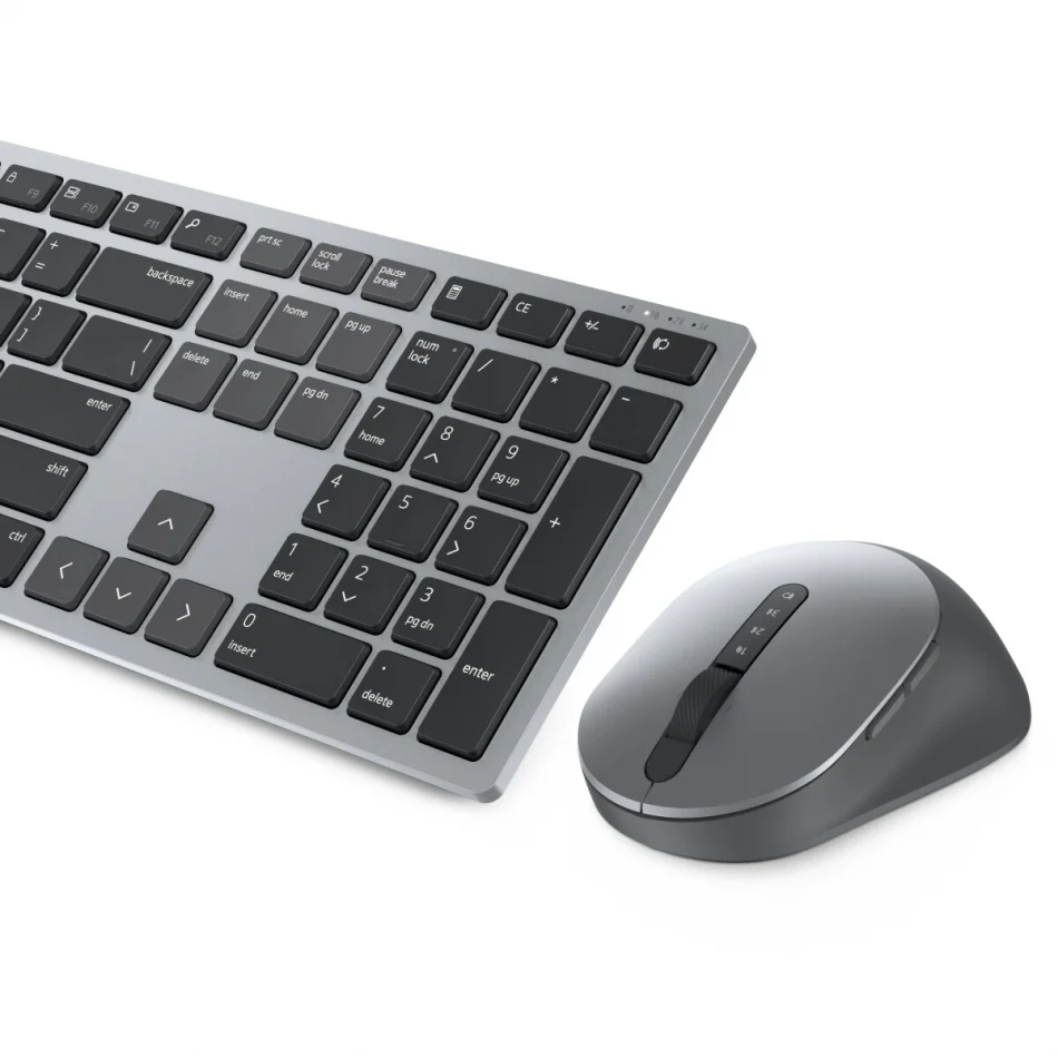 Pack Teclado + Rato Wireless Bluetooth Cinzento/Tit&acirc;nio - Dell