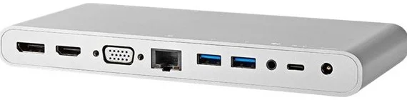 Base M&uacute;ltiple Usb Tipo C | Tipo C Macho - 4x Usb .