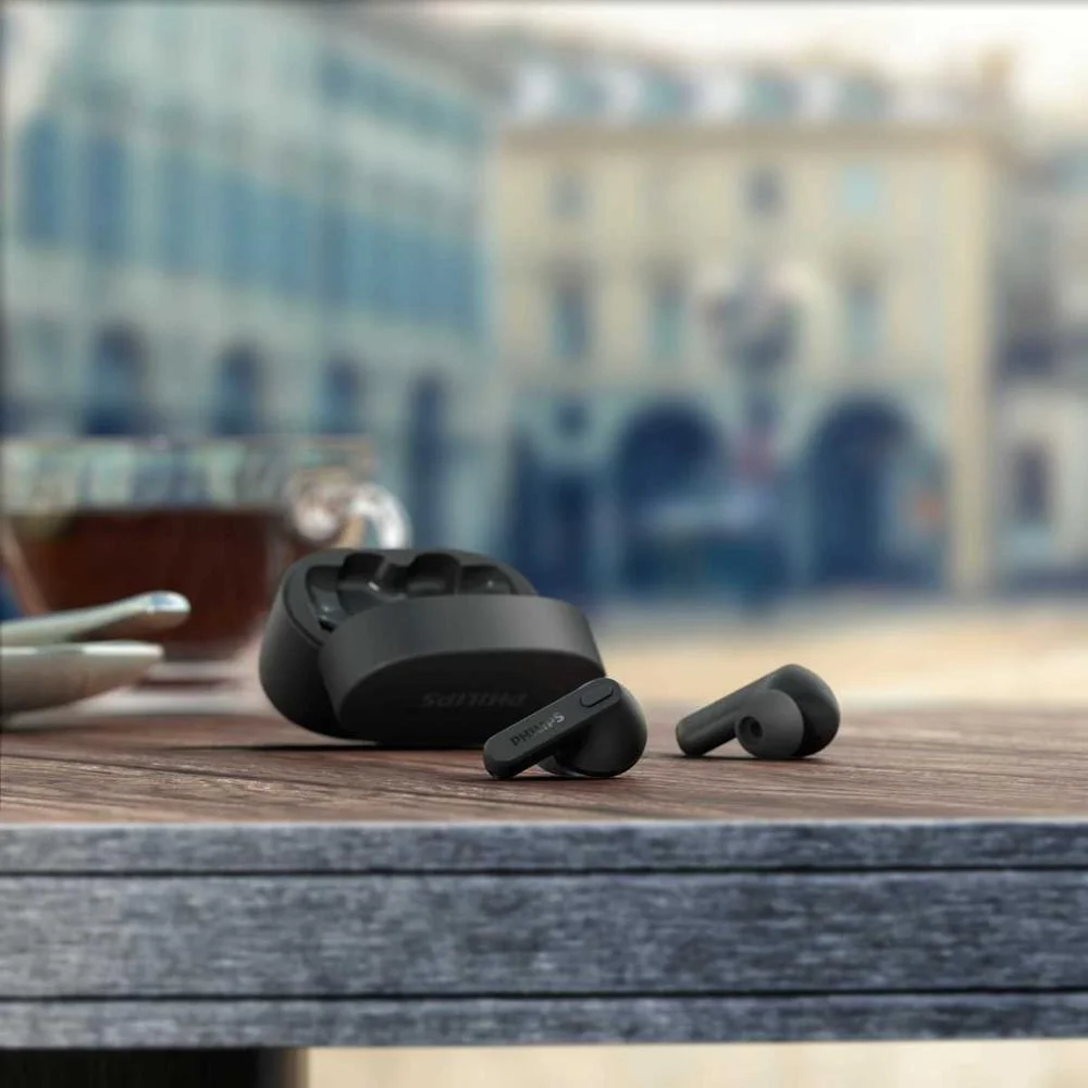 Philips In-Ear True Wireless C/Micro Ipx4 Preto Tat2206bk/00