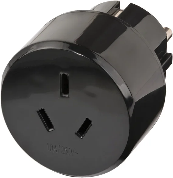 Adaptador de Viagem Austr&aacute;lia / China para a Euro.